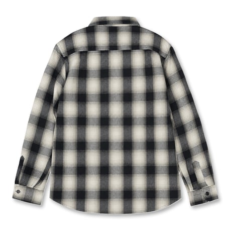 BIG MIKE(ビッグマイク) ヘビーフランネル L/S シャツ BLK×BGE×OFF