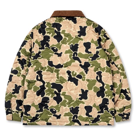 UNIVERSAL OVERALL(ユニバーサルオーバーオール) QUILT BLOUSON 2色(BLACK/B.CAMO)