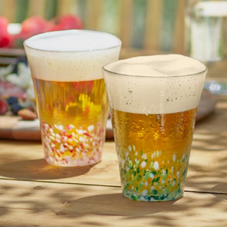 ペアギフト 敬老の日 グラス付き プレゼント ビール 飲み比べ ギフトセット ベルギービール シメイ ホワイト スペイン イネディット 750ml 2本 日本製 ビアグラス 津軽びいどろ