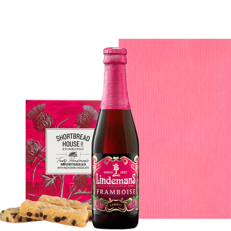 敬老の日 おばあちゃん プレゼント ビール スイーツ セットギフト ベルギー フルーツビール ランビック ラズベリー 250ml イギリス ショートブレッド クッキー チョコレート 送料無料