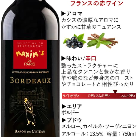 結婚記念日 プレゼント シャンパン 1本 赤ワイン 2本 セット 750ml 有名 『マキシム・ド・パリ』 ワイン ギフト 泡 赤 ボルドー 高級 シャンパーニュ おしゃれ 誕生日 内祝い