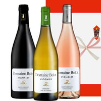 【赤 白 ロゼ ワイン 3本 セット】フランス ワインギフト 750ml 3本 辛口 南フランス ドメーヌ・ベロ 飲み比べ シラー ヴィオニエ グルナッシュ ワインセット プレゼント 誕生日