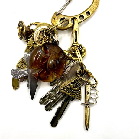 HK-18-B "KNUCKLE KNIFE" KeyRing
