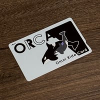 交通系ICカード・デコレーションステッカー「ORCA親子柄」