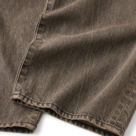 FTC EMB Baggy Fit Denim - Dyed Brown