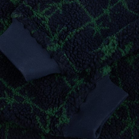 Dime Polar Fleece Sherpa Zip - Navy