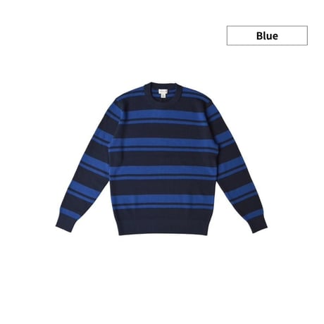 Calvin Klein Stripe Cotton Knit / 全3色