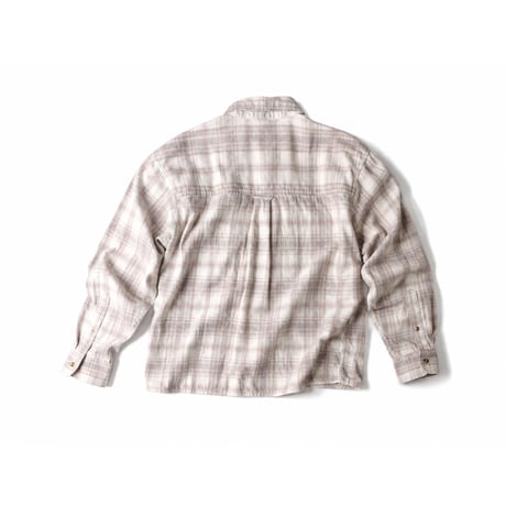 Cotton On L/S Plaid Shirts - Stone Check