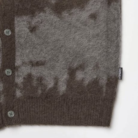 Gramicci MOHAIR SPLATTER CARDIGAN / 全3色