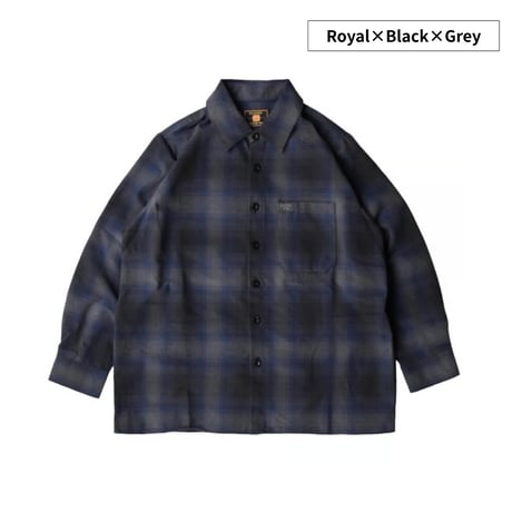 FB County L/S Checker Flanel Shirt / 全5色