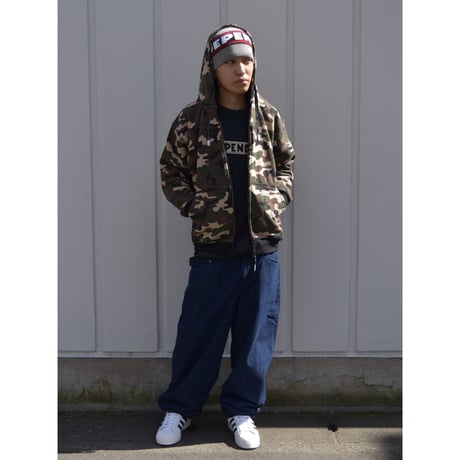 PRO CLUB Heavyweight Full Zip Fleece Hoodie / 全3色