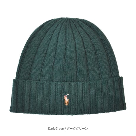 Polo Ralph Lauren Signature Pony Wool-Blend Beanie / 全10色