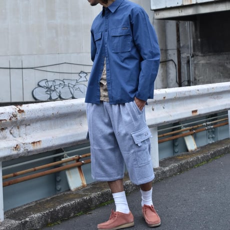 PRO CLUB Heavyweight Fleece Cargo Shorts / 全2色