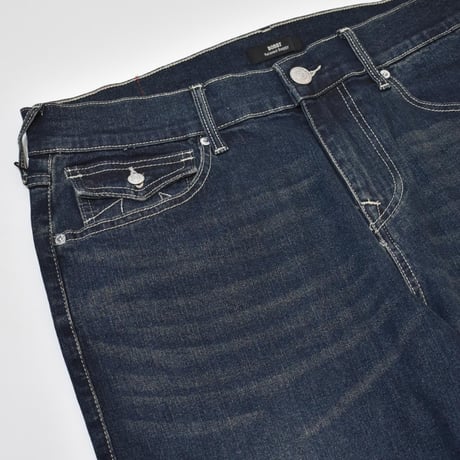 True Religion Bobby Flap Baggy Jeans - Dark Hawk’s Eye Wash