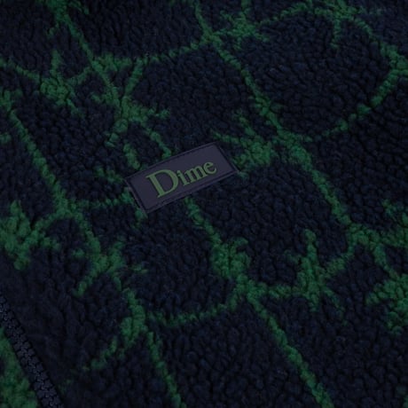 Dime Polar Fleece Sherpa Zip - Navy