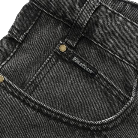Butter Goods Baggy Denim Jeans - Faded Black
