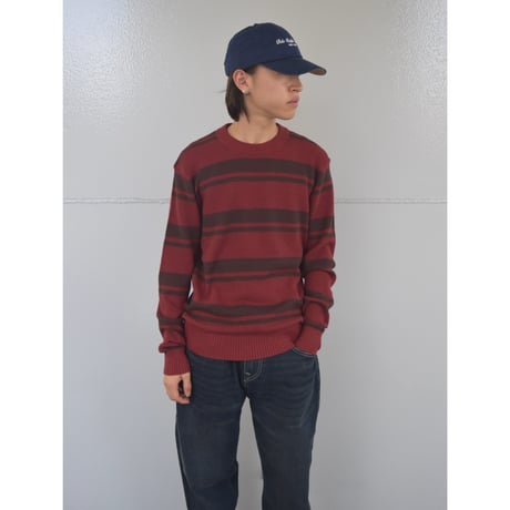 Calvin Klein Stripe Cotton Knit / 全3色
