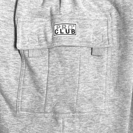 PRO CLUB Heavyweight Fleece Cargo Shorts / 全2色