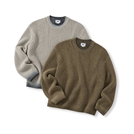 OBEY Ian Faded Wash Sweater / 全2色