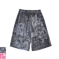 FB County Graffiti Mesh Shorts / 全2色