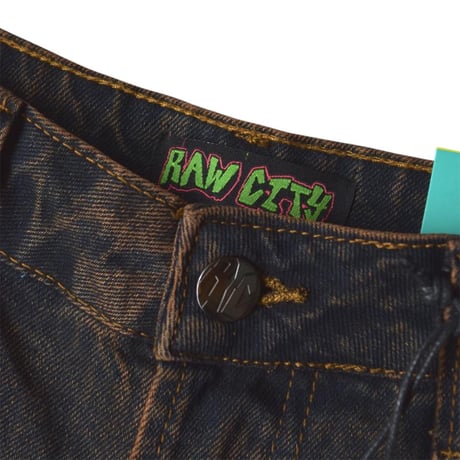 Raw City Denim Shorts - Indigo