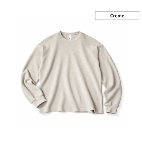 Los Angeles Apparel TX407GD L/S Garment Dye Heavy Thermal Crewneck / 全6色