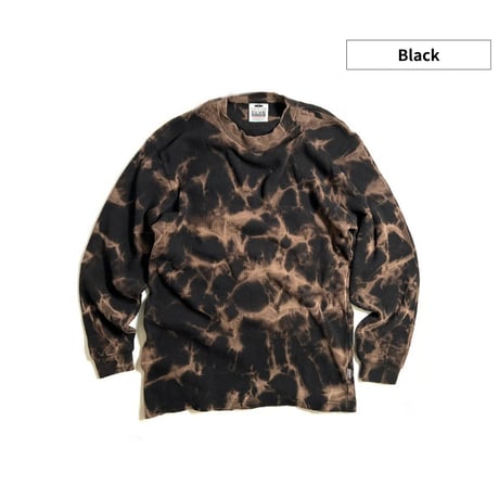 RAWDRIP Custom PRO CLUB L/S Frost Bleach Heavyweight Thermal Shirts / 全2色