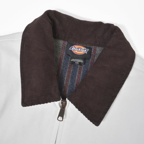 Dickies Blanket Lined Duck Jacket - White