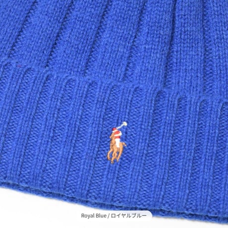 Polo Ralph Lauren Signature Pony Wool-Blend Beanie / 全10色