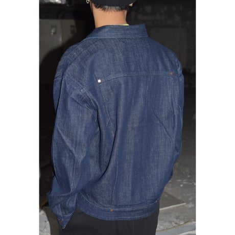 Dime Pleated Denim Jacket / 全2色