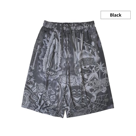 FB County Graffiti Mesh Shorts / 全2色