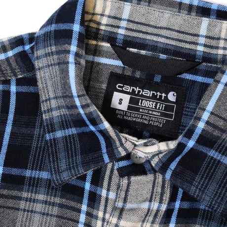 Carhartt 107013 Loose Fit Heavyweight Flannel L/S Plaid Shirts / 全3色