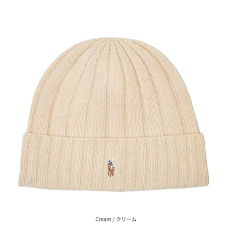 Polo Ralph Lauren Signature Pony Wool-Blend Beanie / 全10色