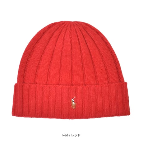Polo Ralph Lauren Signature Pony Wool-Blend Beanie / 全10色
