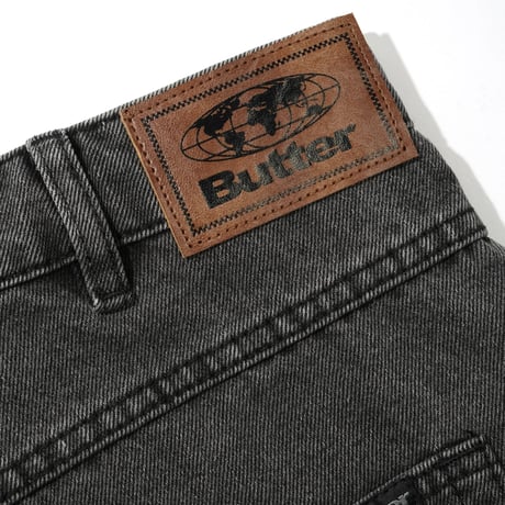 Butter Goods Baggy Denim Jeans - Faded Black