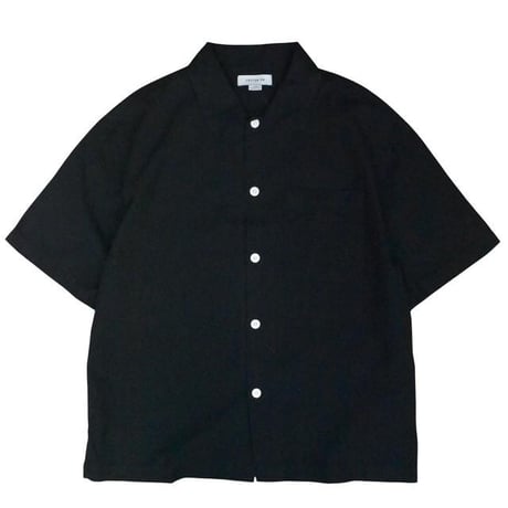 Cotton On Eli Linen Blend S/S Shirt - Black