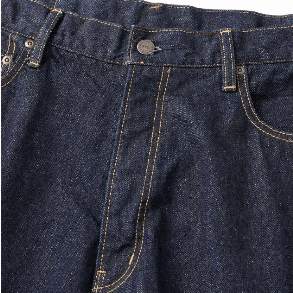 FTC EMBバギーデニム FTC EMB Baggy Fit Denim - One Wash | RULEZ