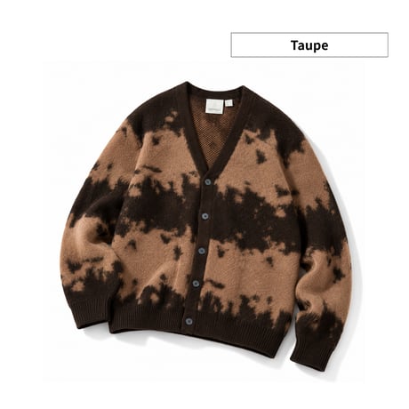 Gramicci Mohair Splatter Cardigan [G6FM-J038] / 全3色