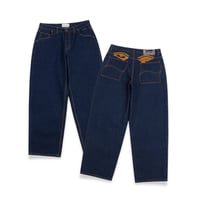 Dime Baggy Wink Denim Pants - Indigo