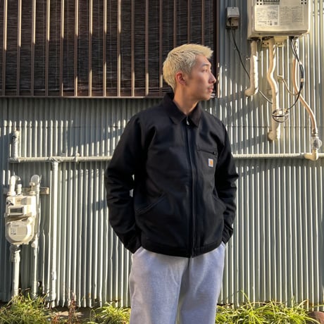 US Carhartt Relaxed Fit Duck Blanket-Lined Detroit Jacket [103828] / 全2色
