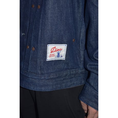 Dime Pleated Denim Jacket / 全2色