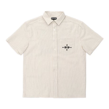 Pass~Port Gauntlets Workers S/S Shirt - Off White