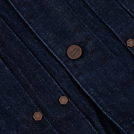 Dime Pleated Denim Jacket