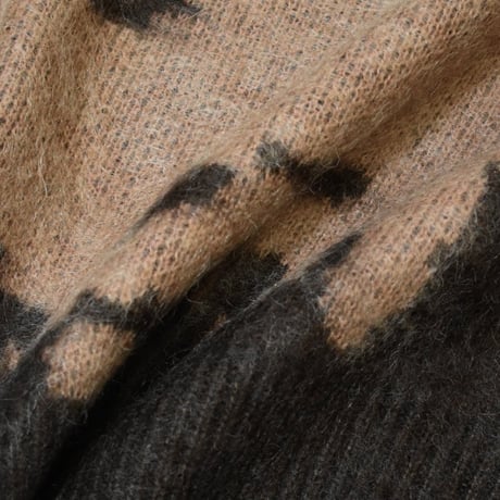 Gramicci Mohair Splatter Cardigan [G6FM-J038] / 全3色