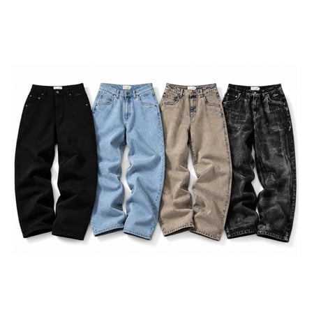 Dime Baggy Denim Pants (Fall 26) / 全4色