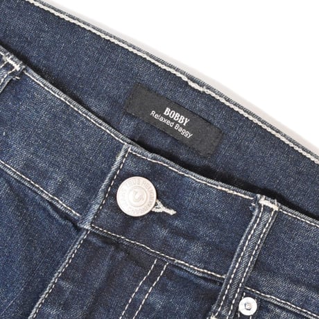 True Religion Bobby Flap Baggy Jeans - Dark Hawk’s Eye Wash