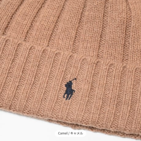 Polo Ralph Lauren Signature Pony Wool-Blend Beanie / 全10色
