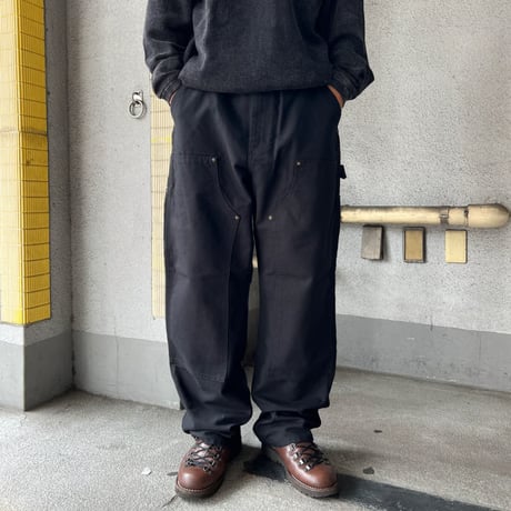 US Carhartt B136 Double Front Washed Duck Utility Work Pants / 全3色