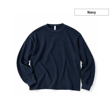 Los Angeles Apparel TX407GD L/S Garment Dye Heavy Thermal Crewneck / 全6色