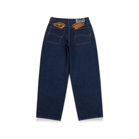 Dime Baggy Wink Denim Pants - Indigo